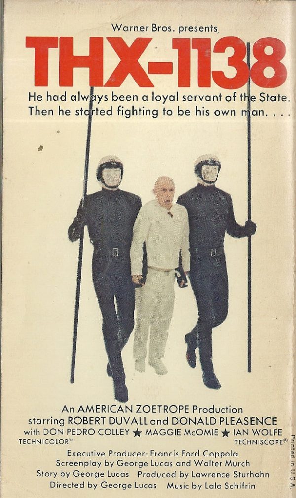 THX 1138 on Sale