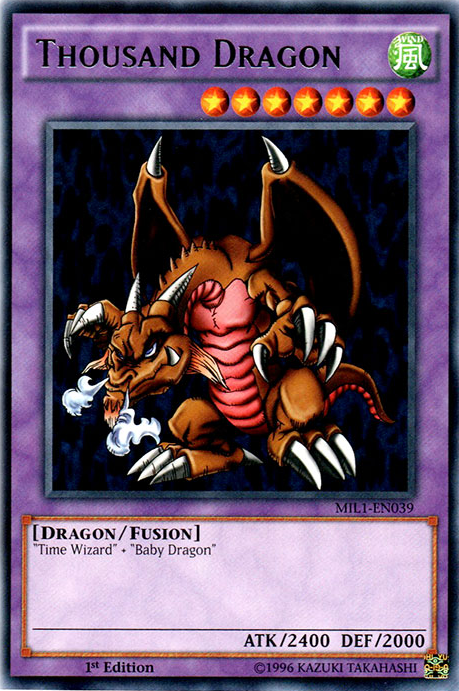 Thousand Dragon [MIL1-EN039] Rare Fashion