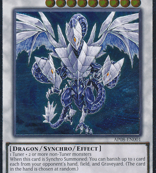 Trishula, Dragon of the Ice Barrier [AP08-EN001] Ultimate Rare For Discount