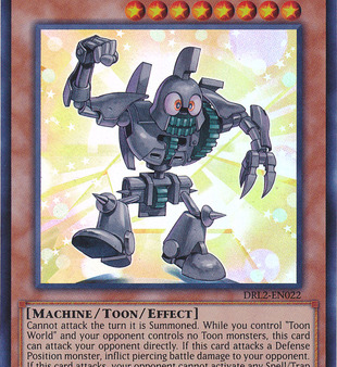 Toon Ancient Gear Golem [DRL2-EN022] Super Rare For Discount