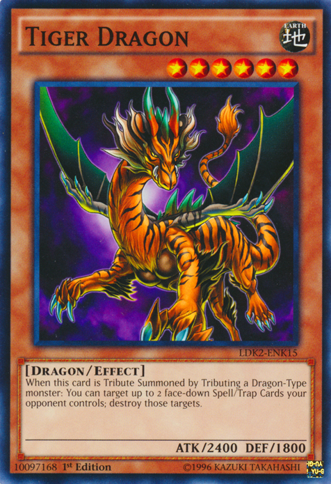 Tiger Dragon [LDK2-ENK15] Common For Discount