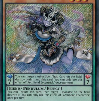 Archfiend Eccentrick [CORE-EN042] Secret Rare Online Hot Sale