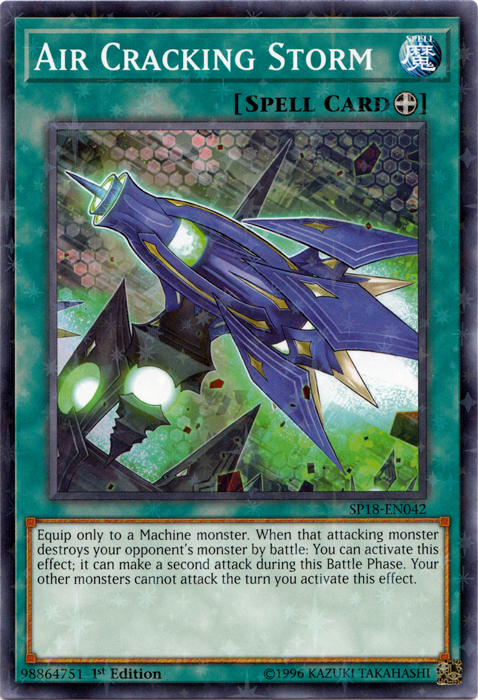 Air Cracking Storm [SP18-EN042] Starfoil Rare Hot on Sale