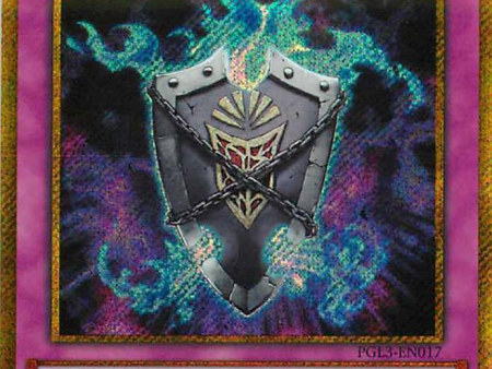 The Phantom Knights of Tomb Shield [PGL3-EN017] Gold Secret Rare Supply