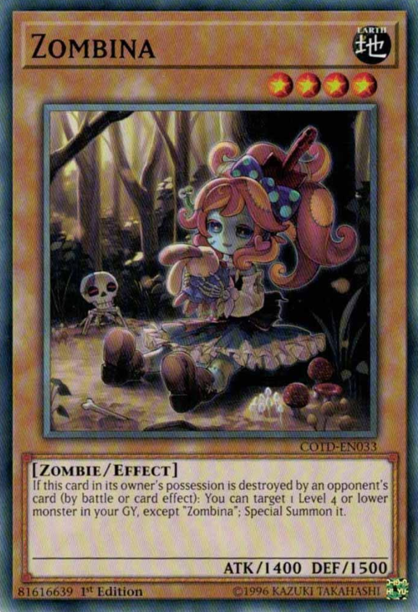 Zombina [COTD-EN033] Common Hot on Sale