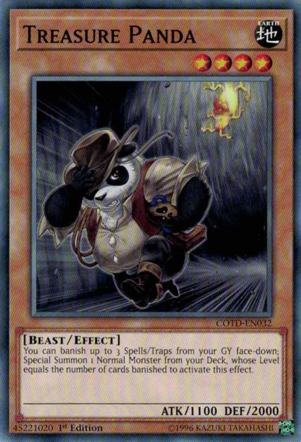 Treasure Panda [COTD-EN032] Common Sale