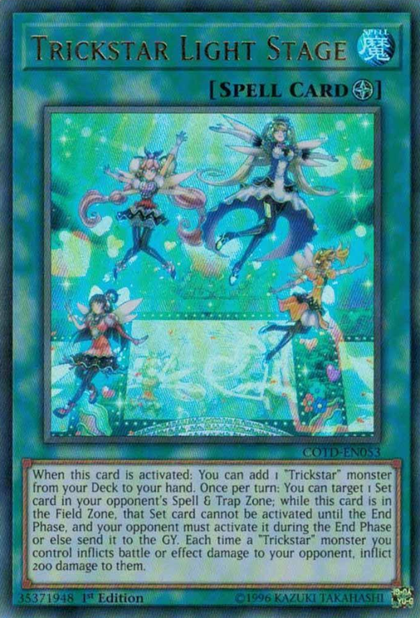 Trickstar Light Stage [COTD-EN053] Ultra Rare Sale