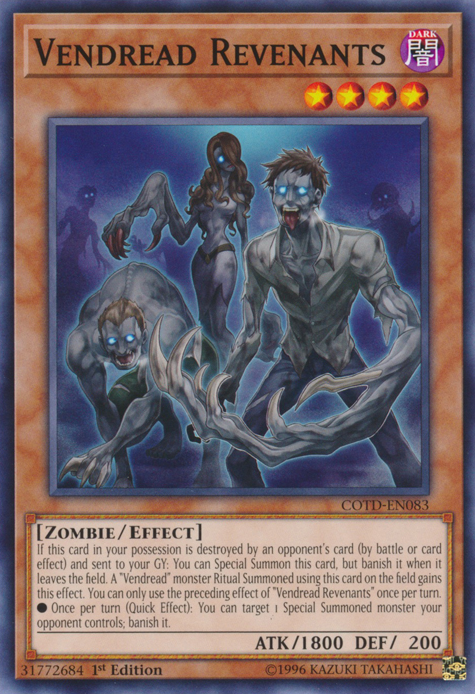 Vendread Revenants [COTD-EN083] Common Supply