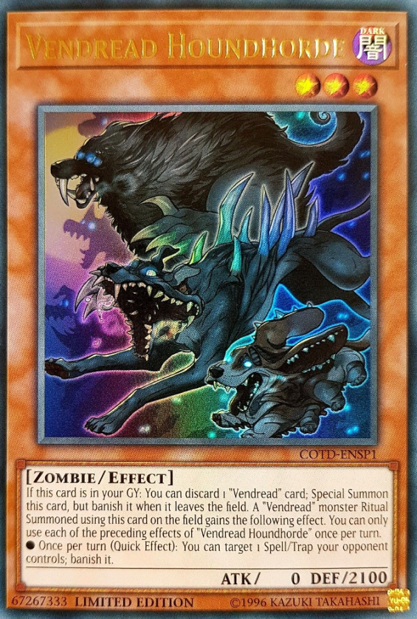 Vendread Houndhorde [COTD-ENSP1] Ultra Rare Supply