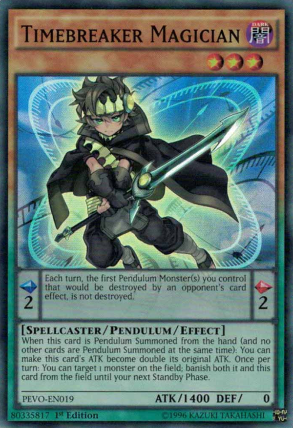 Timebreaker Magician [PEVO-EN019] Super Rare Sale