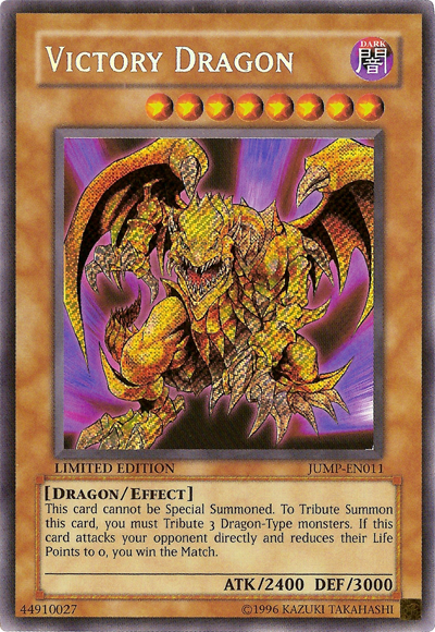 Victory Dragon [JUMP-EN011] Secret Rare Supply