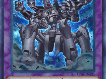 Ancient Gear Megaton Golem [LED2-EN031] Super Rare Hot on Sale