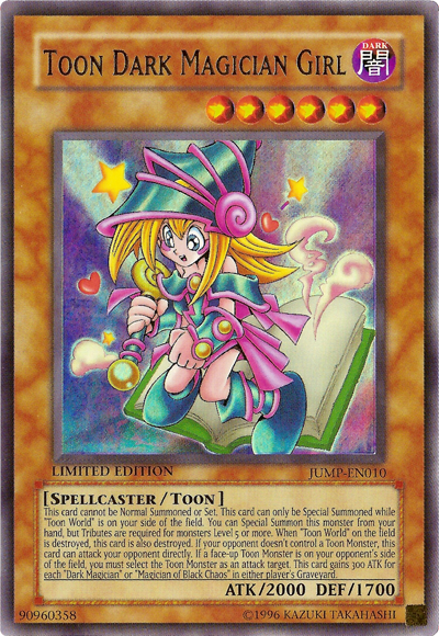 Toon Dark Magician Girl [JUMP-EN010] Ultra Rare For Sale