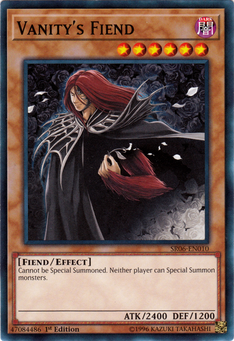 Vanity s Fiend [SR06-EN010] Common Discount