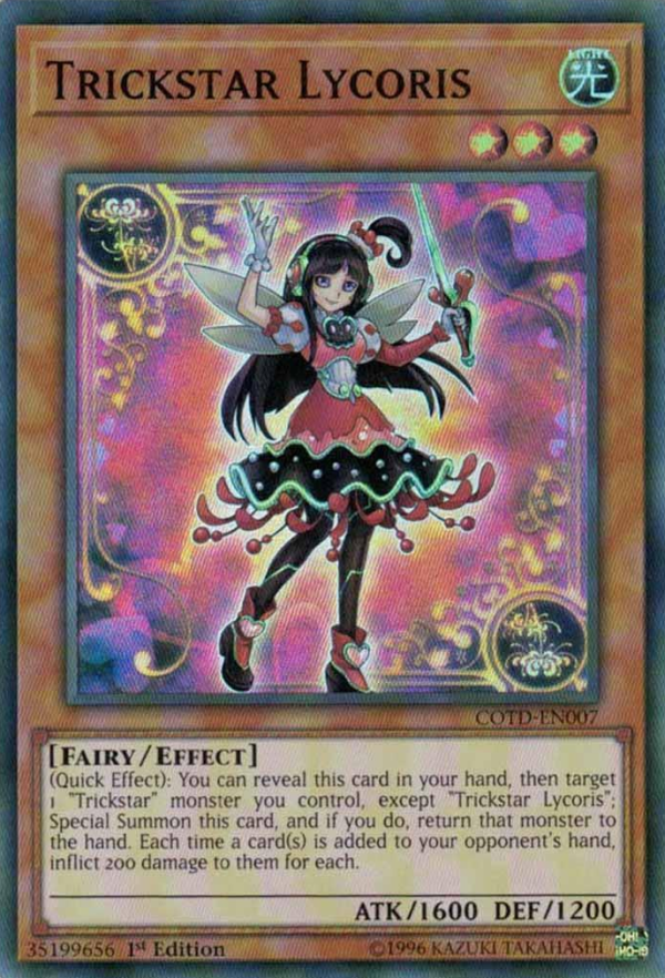 Trickstar Lycoris [COTD-EN007] Super Rare Fashion