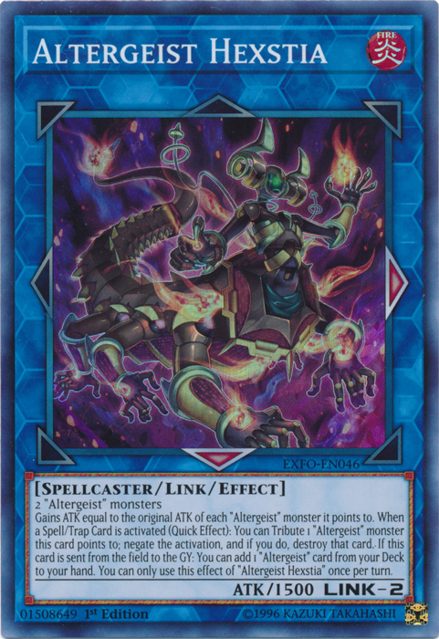 Altergeist Hexstia [EXFO-EN046] Super Rare Supply